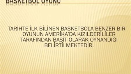 Basketbol’da Oyunun Ritmini Değiştiren Hamleler