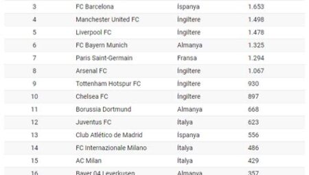 Futbol Takımlarının Marka Değeri Analizi