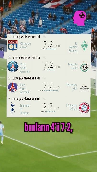 Şampiyonlar Ligi Tarihinin En İyi Maçları