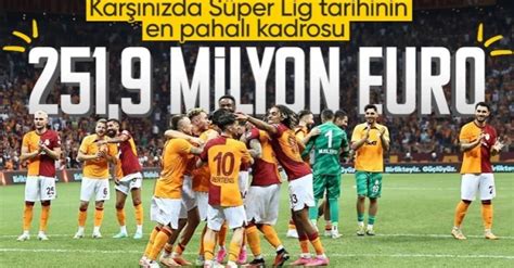 Süper Lig’in En Pahalı Kadrosu
